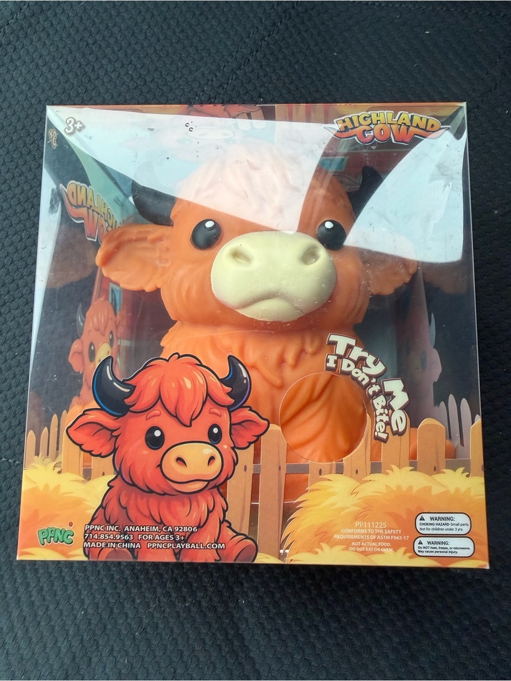Jumbo Squishy Toy - Highland Cow